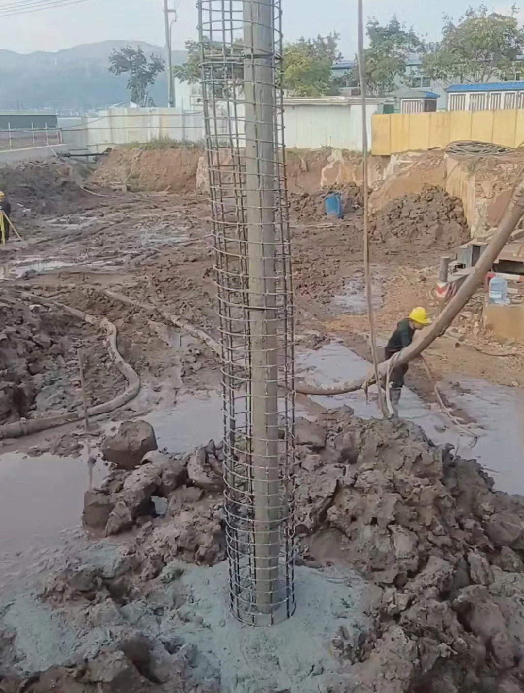 北京西城区长螺旋钻孔压灌桩